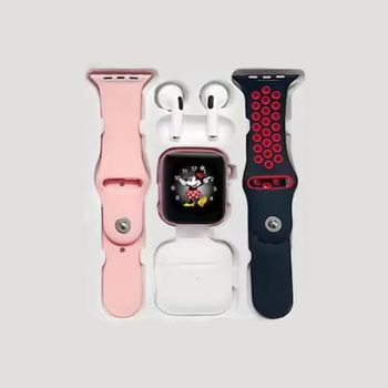 Pack Smartwatch T55 Pro Max - Rosa