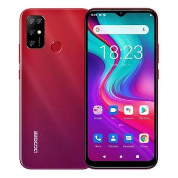 Smartphone Doogee X96 Pro 6.52'' 4gb Ram 5400mah Bluetooth: 5.0 Android 11.0 Oferta Funda Protectora + Película Protectora - Rojo