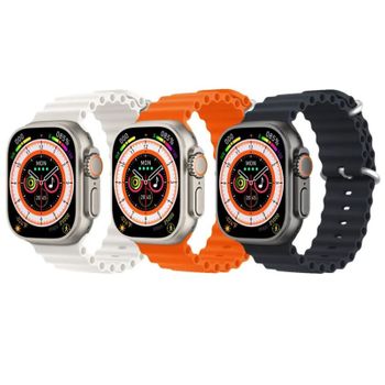 Reloj Inteligente Smartwatch Smartek Sw-ult8 Unisex, Bluetooth, Llamadas,  Carga Inalámbrica