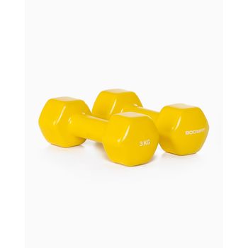 Mancuernas De Vinilo 3kg (pareja) - Boomfit