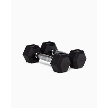 Mancuernas Hexagonales 1kg (pareja) - Boomfit