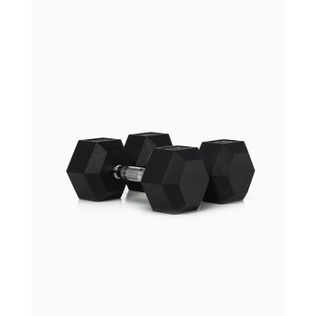 Mancuernas Hexagonales 12,5kg (pareja)  - Boomfit