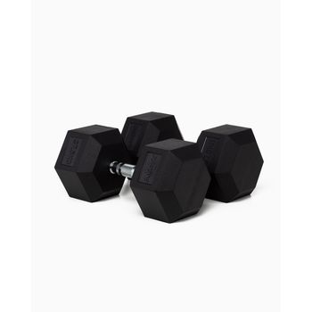 Mancuernas Hexagonales 37,5kg (pareja) - Boomfit