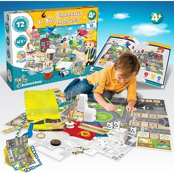 1º Kit Ingeniera - Construye Tu Ciudad Science4you 80003478