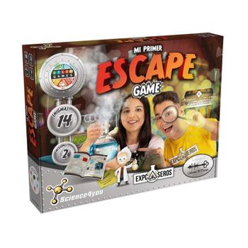 Science For You- Juego Mi Primer Scape Game. 14 Enigmas 2 Misiones, Multicolor (80003522)