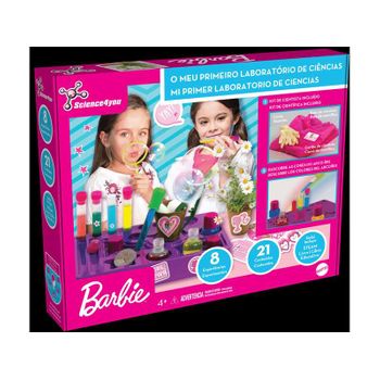 Juego Mi Primer Kit De Ciencias Barbie Con 8 Experimentos