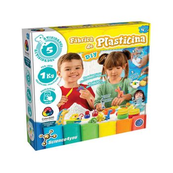 Juego Fabrica De Plastilina Con 5 Actividades ¡crea Tu Plastilina Desde Cero!