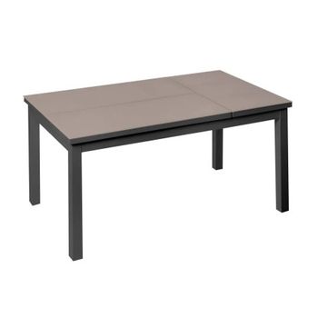 Mesa Agnes Aluminio 100 (gris Oscuro)