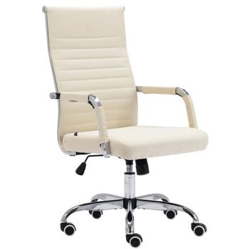 Silla De Oficina Amadora De Tela (beige)