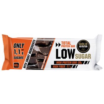 Protein Bar Low Sugar Doble Chocolate Gold Nutrition