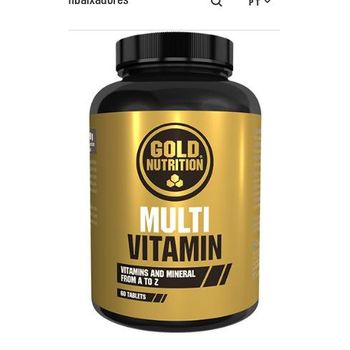 Multivitamin Gold Nutrition 600 Mg