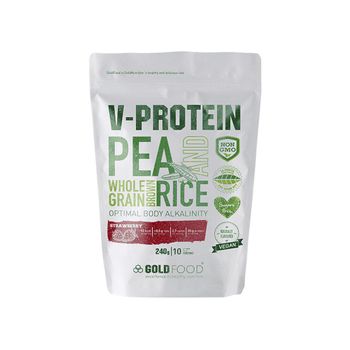 V-protein Frambuesa Gold Nutrition 240 G