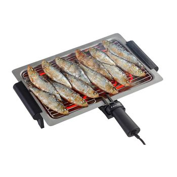 Plancha De Asar Electrica 48x26 -revistimiento Piedra 2000w con Ofertas en  Carrefour