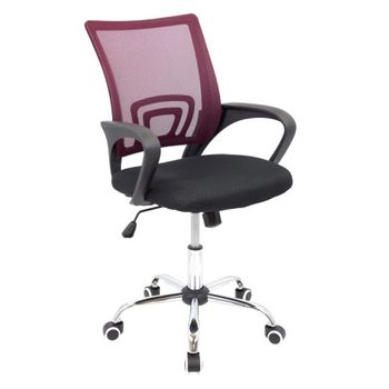 Silla De Oficina Back-up (burdeos)