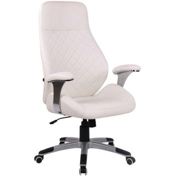 Silla De Oficina Layton En Piel Sintética (blanco)