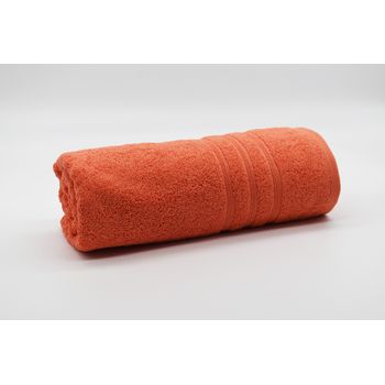 Toalla De Ducha Algodón Rizo Americano 500 Gr/m2 - 70x140 Cm Naranja