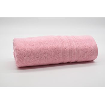 Toalla De Ducha Algodón Rizo Americano 500 Gr/m2 - 70x140 Cm Rosa