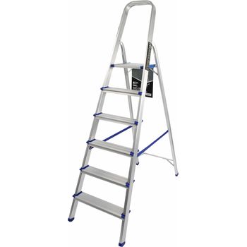 Mader 10066 Escalera, Aluminio, 7p