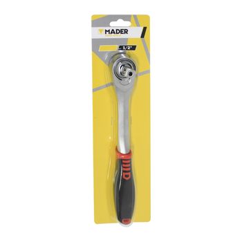 Mader 57633 Carraca, Pro, 1/2", 72d, Crv