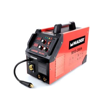 Mader 63470 Equipo Soldadura Inverter, Anti Stick, 3in1, 200a