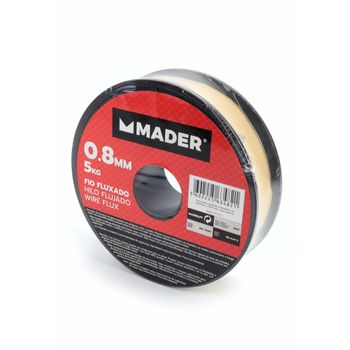 Mader 63482 Hilo Soldar Fluxado, 0.8mm, 5kg