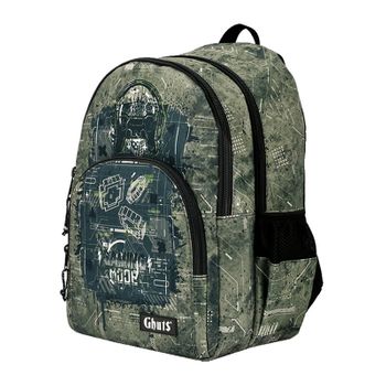 Ghuts Mochila Escolar 43cm Gh131 P29 Game On 1312329