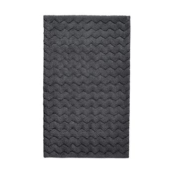 Alfombra Salida De Baño Antideslizante Chevron 50x80 Cm Storm