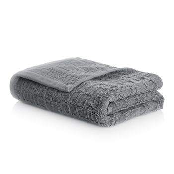 Toalla Turbante de Algodón TEX HOME 25x60 cm Gris