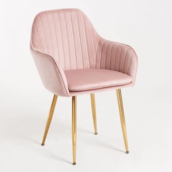 Silla Norbana Gold (rosa)