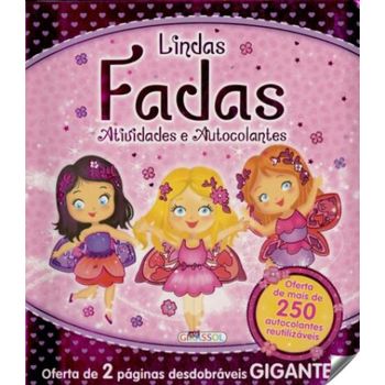 Lindas Fadas Atividades E Autocolantes