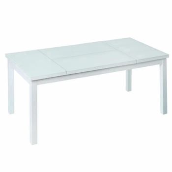 Mesa Agnes Aluminio 120 (blanco)