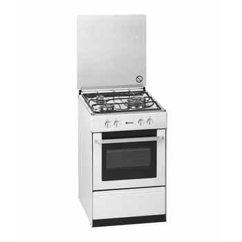 Cocina De Gas G1530dvw1, 3 Fuegos, Horno Gas, Blanca, 51,5x56,5, Meireles