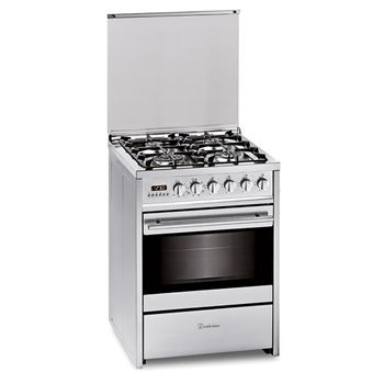 Cocina Vitrocerámica Zanussi ZCV65201WA Blanca de 85 x 60 cm con 4