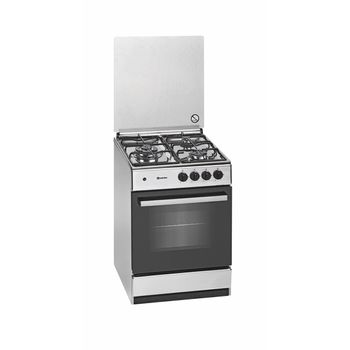 Cocina De Gas G540x, 3 Fuegos, Horno Gas, Acero Inoxidable, 54x60, Meireles