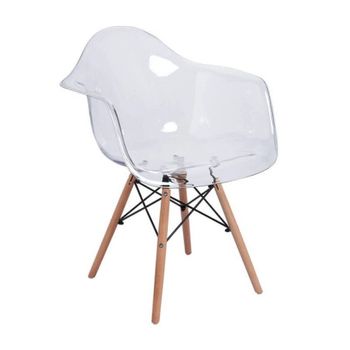 Silla Copenhaga Transparente (transparente)