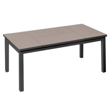 Mesa Agnes Aluminio 120 (gris Oscuro)