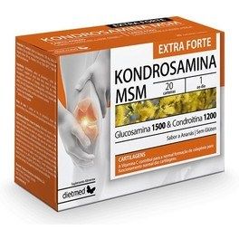 Dietmed Kondrosamina Msm Extra Forte 20 Sobres