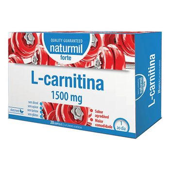 L-carnitina Strong 20 Ampollas Naturmil