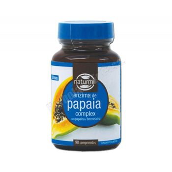 Enzima De Papaya Complex 90 Comp Naturmil