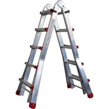 Escalera Plegable De Aluminio 2 Peldaños Roja Y Gris, 7house, Escalera/ taburete Pequeña Doméstica, Escalera De Tijeras Con Tacos Antideslizantes, Resistente Y Estable, 46x48x47cm con Ofertas en Carrefour