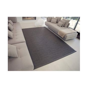 Alfombra Vinilo Lisa Gris 080x150 Cm.