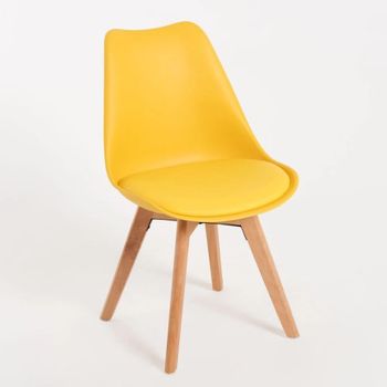 Silla Skagen Basic (amarillo)