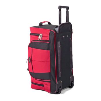 Benzi Saco De Viagem C/ Rodas 53cm Bz5365 Vermelho/preto