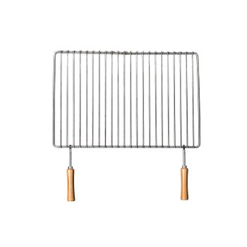 Grill De Acero Inoxidable Para Barbacoa 58x38