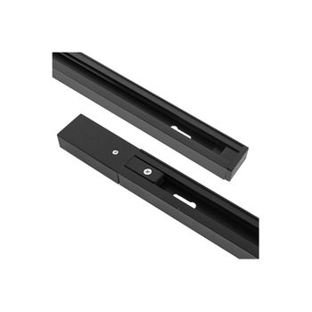 Akunadecor - Rail Para Foco Metal Negro Ayrton