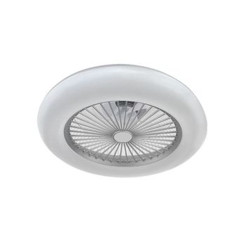 Ventilador De Techo Tornado Lumit 48w 5 Aspas Blanco Ø55 Cm