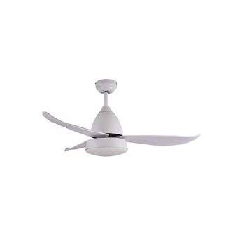 Akunadecor - Ventilador De Techo Metal Blanco Marino