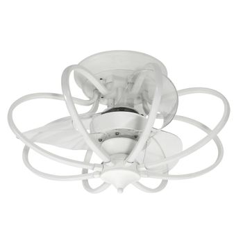 Akunadecor - Ventilador De Techo Metal Blanco Kai