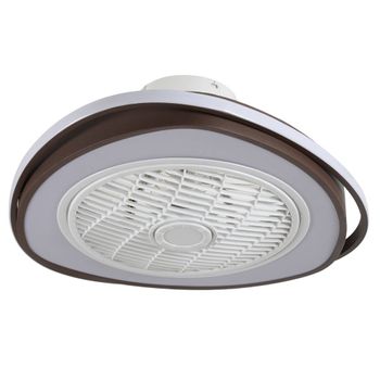 Akunadecor - Ventilador De Techo Metal Marrón Geneva