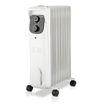 ZAFIR COMPACT W  Toallero Calefactor el�ctrico digital en cristal blanco